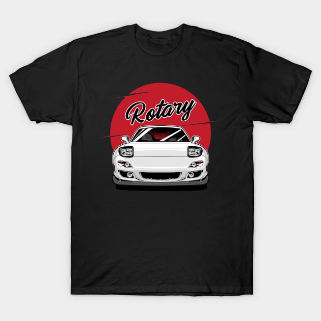 Mazda RX7 T-Shirt by JDMAPEX